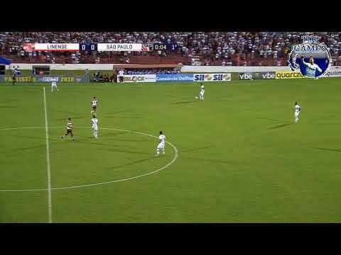 Linense 1 x 1 São Paulo - 1°T - Melhores Momentos