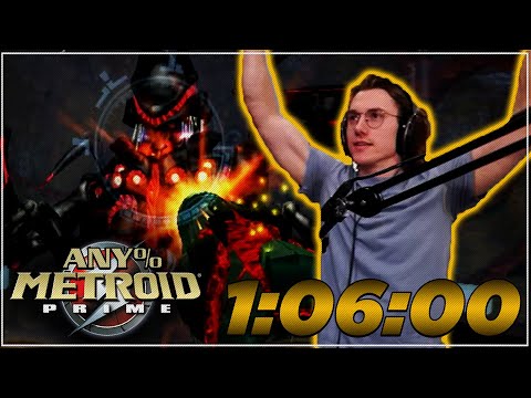 Metroid Prime Any% PB in 1:06:00 (RTA 1:28:55)
