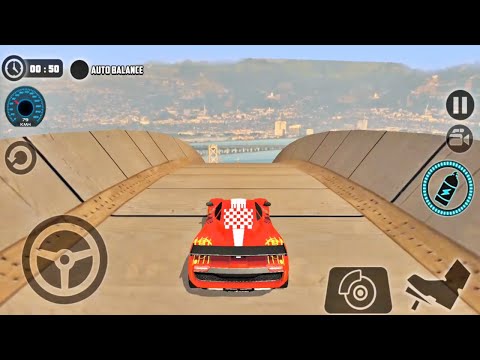 Impossible Car Tracks 3D: New Update Challenge Mode - Red Car Driving Stunts - Android Gameplay 2021