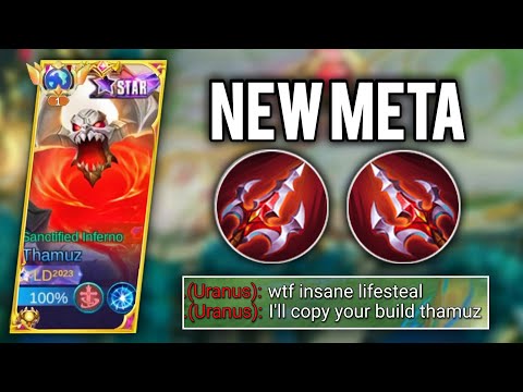 THAMUZ NEW ITEM BUILD ENDLESS BATTLE | THAMUZ INSANE LIFESTEAL BUILD S29