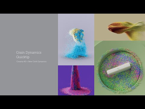 Quick Tip: Cinema 4D 2023 Grain Dynamics