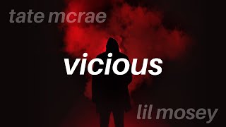 vicious - Tate McRae, Lil Mosey (Lyric Video)