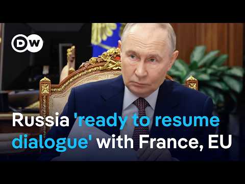French President Macron wants 'European approach' in dialogue with Putin | DW News
