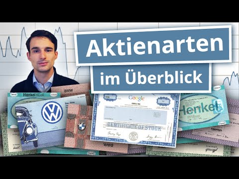 Aktienarten einfach erklärt! (Vorzugsaktie, Stammaktie etc.) | Finanzlexikon