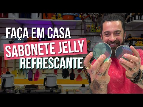 MAKE REFRESHING JELLY SOAP AT HOME