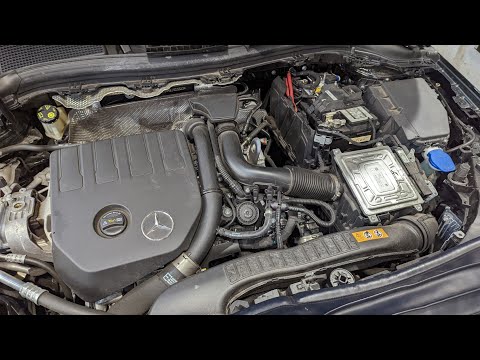 Mercedes Benz battery removal installation 247 B Class B180  battery removal.