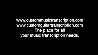 If I Fell | Earl Klugh  | Custom Guitar Transcription | Custom Music Transcription