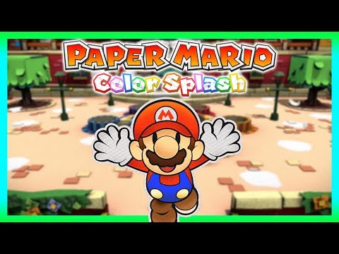 Paper Mario Color Splash - Loads Of Ground To Cover Still