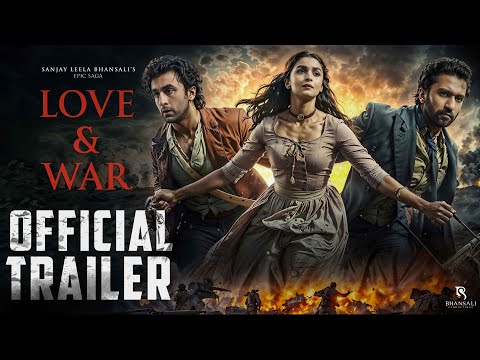 Love and War | Official Trailer |Alia Bhatt | Ranbir Kapoor | Vicky Kaushal | Upcoming Film |Concept