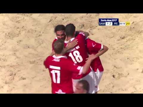 SERIE AON BEACH SOCCER 2017 : HAPPY CAR SAMB-PISA 6-7 dcr
