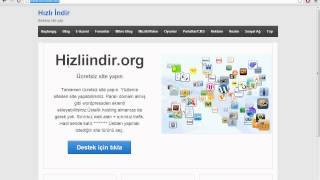 Bedava domain+sınırsız web alanı+sınırsız trafikli site açma