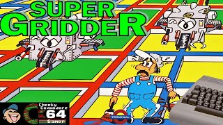 SUPER GRIDDER – Commodore 64 (1983) | Classic Amidar-Inspired Arcade Game