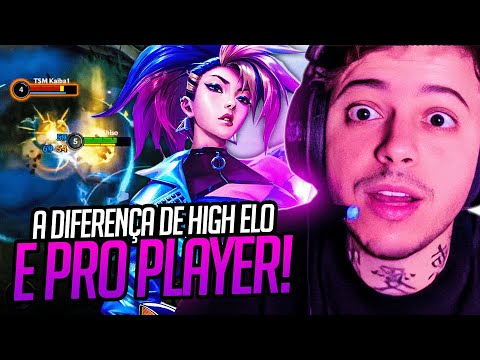 A DIFERENÇA de um PRO-PLAYER vs um "HIGH ELO" - WILD RIFT