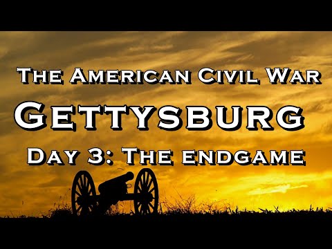 Battle of Gettysburg Day 3 4K | American Civil War