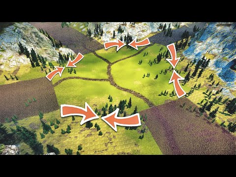 Crossroads Battle: Aliens Heavy vs Spartans vs Fantasy Orcs vs Persians - UEBS 2