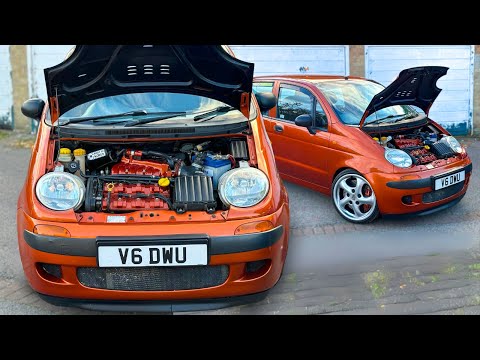 THE 3.2 V6 DAEWOO MATIZ!