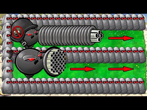 Doom Gatling X Doom Peashooter VS  Dr.Zomboss Giga - Plants vs Zombies Hack