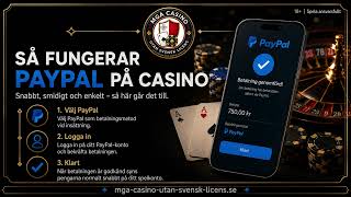 PayPal Casino utan Svensk Licens - Så Fungerar Det 2026