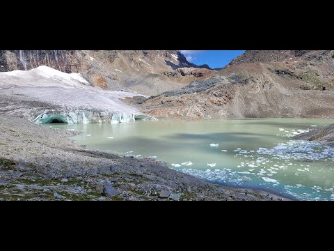 Fellaria Glacier (ValMalenco)  - Drone Cinematic video 4K - (Jul2021)