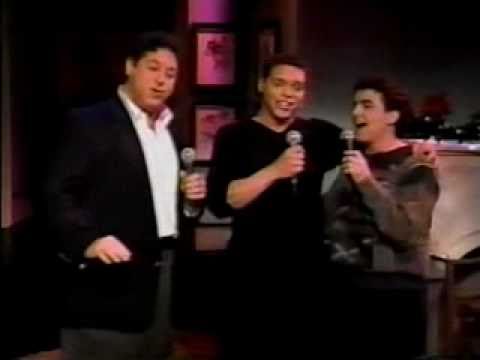 Jason Raize, Max Casella, and Tom Alan Robbins perform "Hakuna Matata"