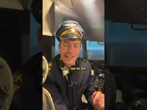 When the weird plane guy meets a pilot #travel #planes