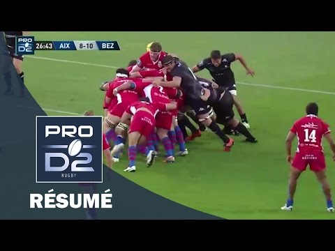 PRO D2 - Résumé Provence Rugby - Béziers : 17-31 - J2 - Saison 2015/2016