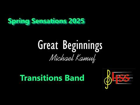 BHSS Music: "Great Beginnings"