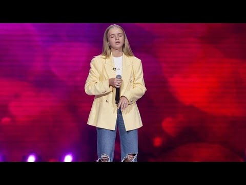 Oktawia Mazur - „Wonder” Przesłuchania w ciemno - The Voice Kids Poland 5