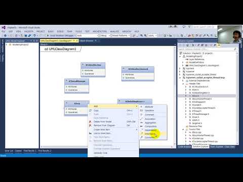 GameServer28 IOCP Server Class Diagram