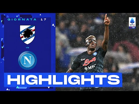Video highlights della Giornata 17 - Fantamedie - Sampdoria vs Napoli