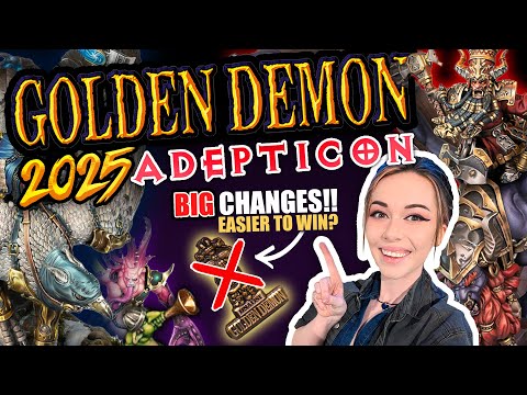 Golden Demon Has CHANGED?! | AMAZING Winners from Adepticon 2025!