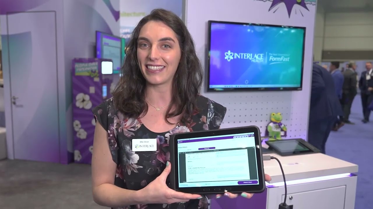 Interlace Health Digital Consent Form and Signature Demo at HIMSS 2024