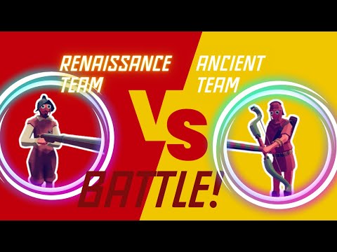 Ancient team VS Renaissance team