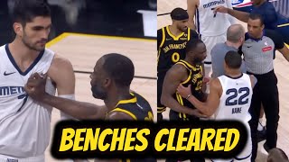 Draymond Green HEATED Altercation w/ Entire Grizzlies Team + KNOCKS Down Coach!? Harden BLOCKS Kawhi