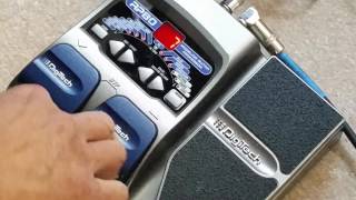 Video thumbnail for Digitech RP80 Pedal Demo by cgdrum