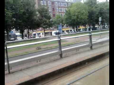 RET Tramlijn 21 Rotterdam van Station Blaak naar Oostplein