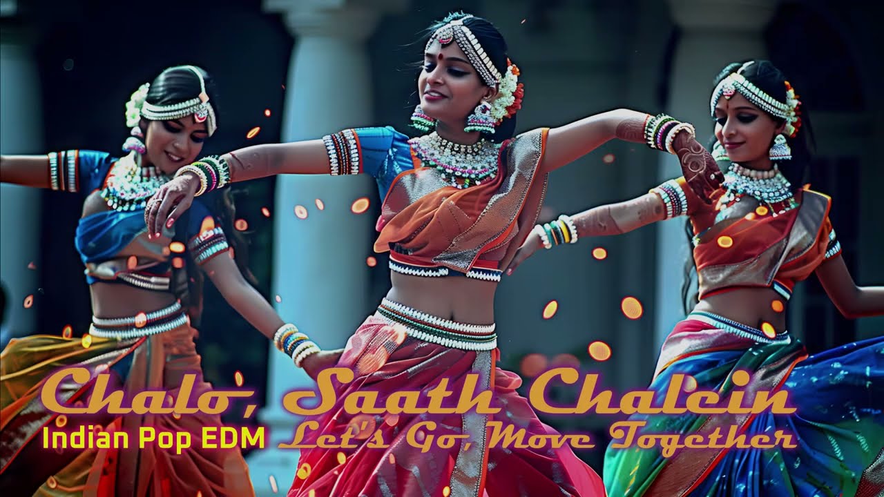 Hindi EDM: Chalo, Saath Chalein (Let's Go, Move Together) 7-min Remix | Indian EDM, Pop Music