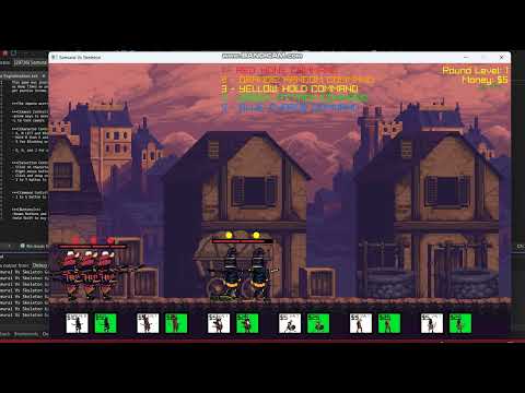 Raylib Samurai VS Skeleton Demo
