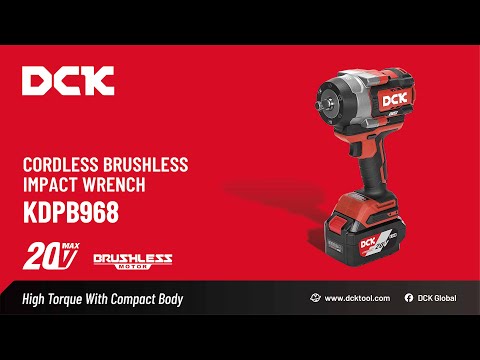DCK Cordless Brushless Impact Wrench KDBP968