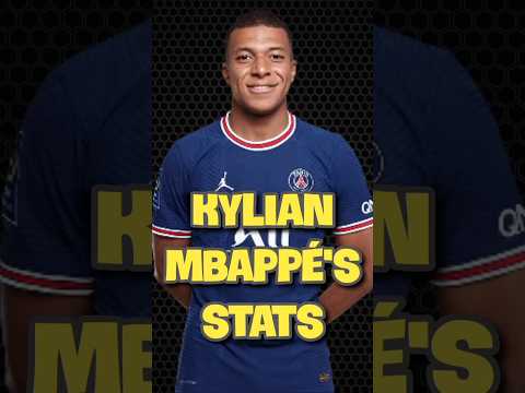 The stats of Mbappe! 🥇⚽ #soccershorts #mbappe