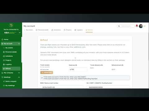 How to evaluate your meetings and manage your refunds with the DELIVER Web App
