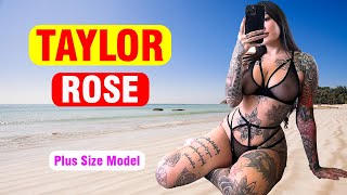 Taylor Rose The Plus Size Model Who Conquered the Fashion World  Bio, Facts, Net Worth