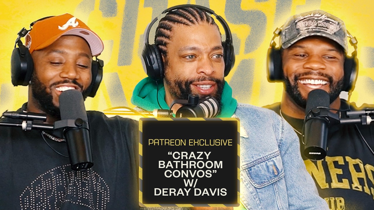 Crazy Bathroom Convos w/ DeRay Davis | Crash Dummies Podcast