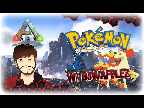 Modded ARK: Pokemon In ARK #5 "Rapidash & Xerneas Taming!!!" ( Ark Survival Evolved Gameplay )