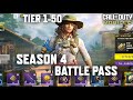 *NEW* Season 4 Battle Pass Tier 1-50 in COD Mobile! All BP Rewards + Gameplay! Season 4 CODM Leaks