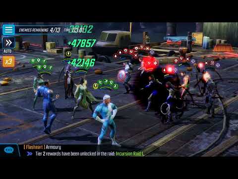 Incursion Raids - Mystic Node 1 - Difficulty 2