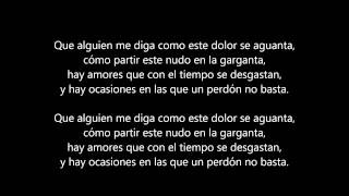 Un perdon no basta C-kan con letra