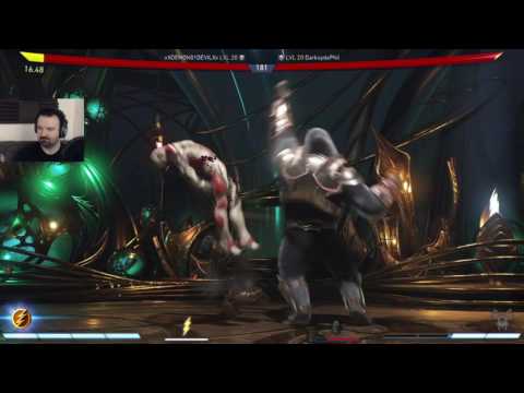 Injustice 2 2nd MP Set Gameplay pt8 - Gorilla Grodd vs. Flash