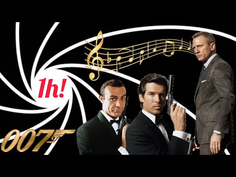 [1 HOUR] of James Bond Music and Songs (Skyfall, No Time To Die,...)