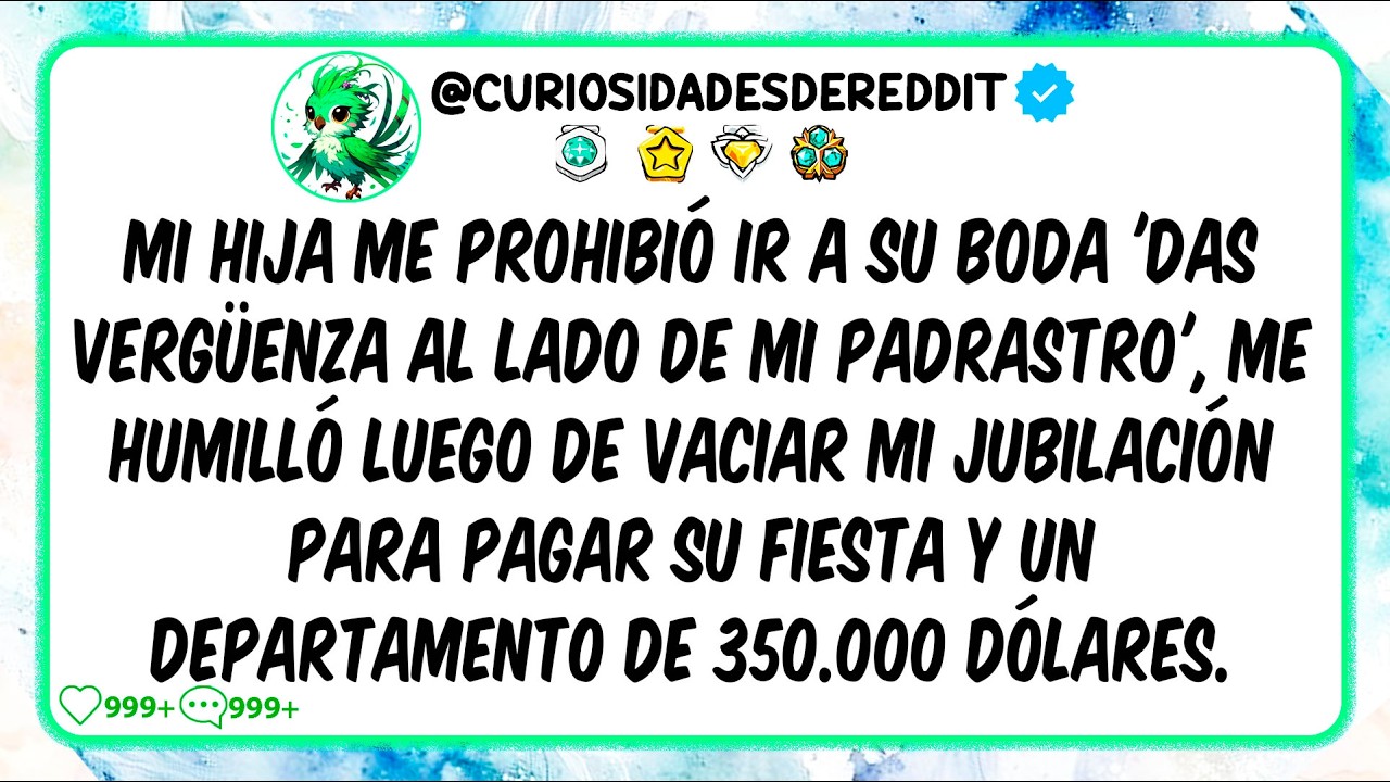 Mi hija me prohibió ir a su boda 'Das VERGÜENZA al lado de mi padrastro', me humilló luego de vaciar